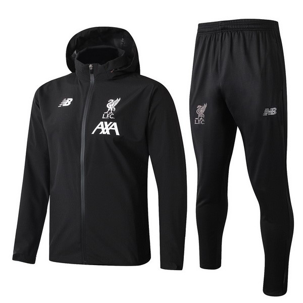 Rompevientos Liverpool Conjunto Completo 2019-20 Negro